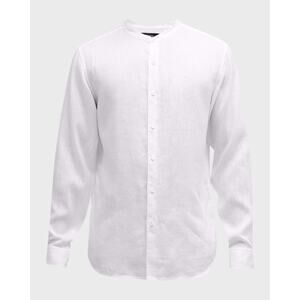 Theory 'Irving Oe Bc' White Linen Relaxed Size S